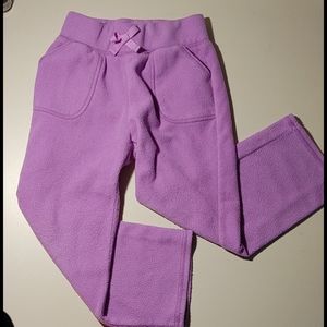Purple sweat pants